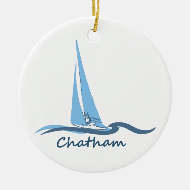 Chatham - Cape Cod Keramikornament (Vorne)