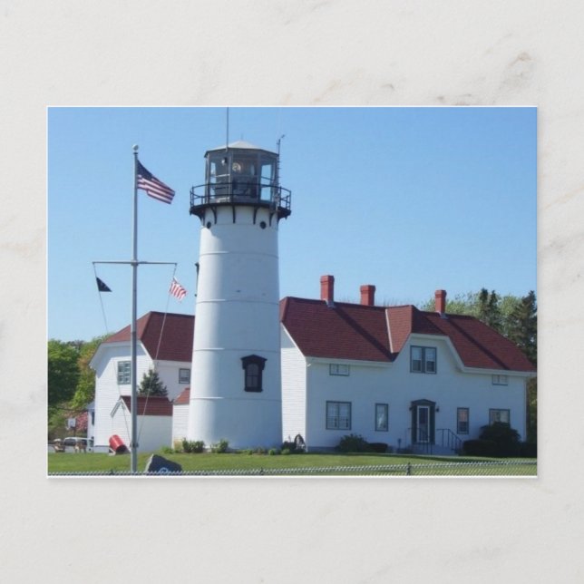Chatham Light Postkarte (Vorderseite)
