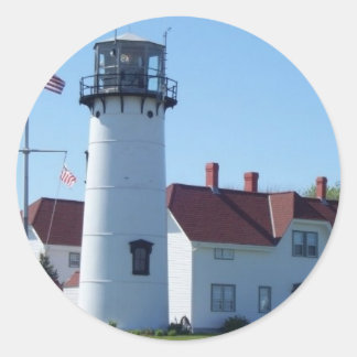 Chatham Light Runder Aufkleber
