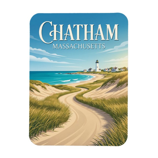 Chatham USA Magnet (Vertikal)