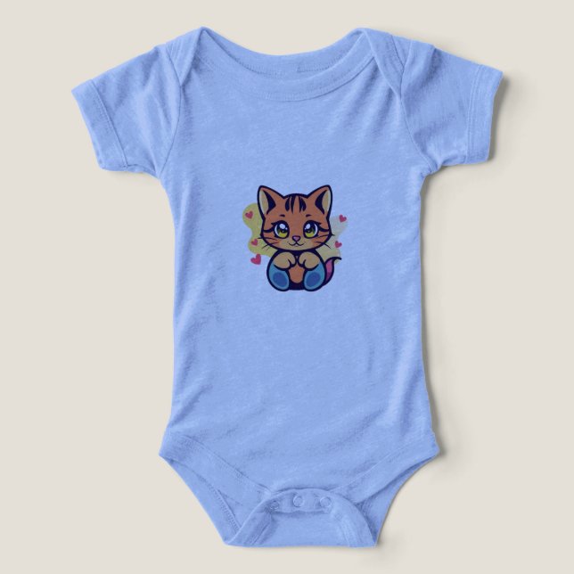 Chaton d'amour adorable (Design Recto)