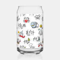 Chats amusants, lait et magie.