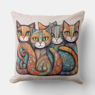 chats apaisants 3 coussins