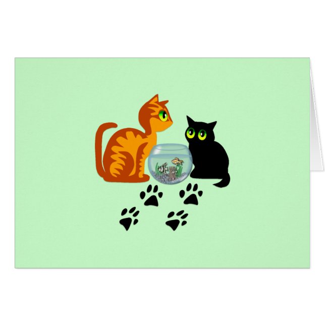 Chats au jeu (Devant Horizontal)