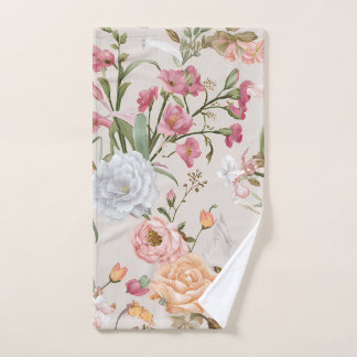 Chats Blancs Roses Roses Florales