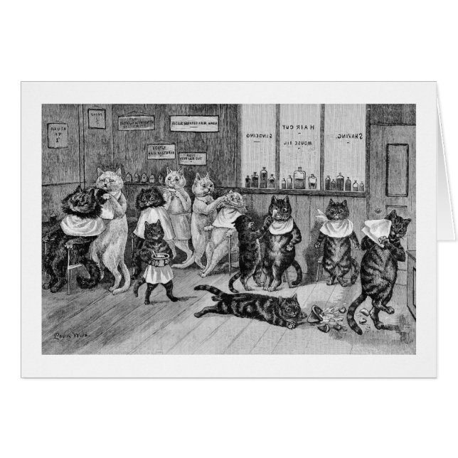 Chats de Barbier, Louis Wain (Devant horizontal)