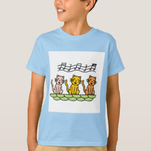 Chats de chant T-shirts et cadeaux