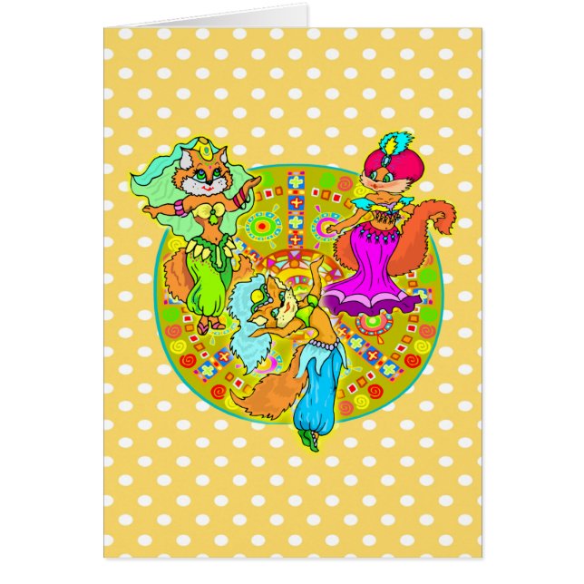 Chats de danse du ventre (Devant)