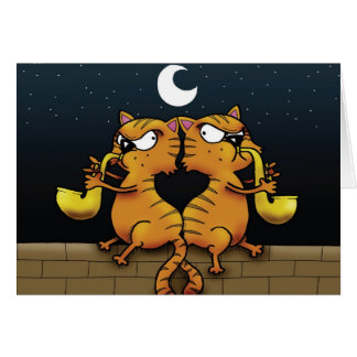 Chats de jazz de saxophone