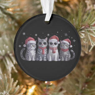 Chats de Noël cool Mignon amateur de chats Maman c