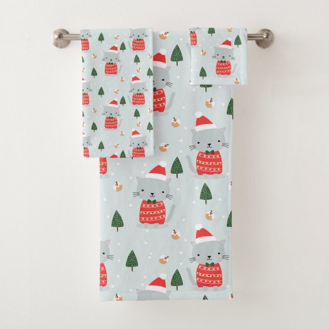 Chats de Noël mignons (En situation)