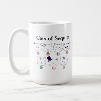 Chats de Sequim International Mug 15oz