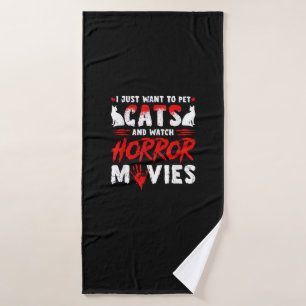 Chats et films d'horreur