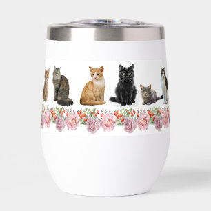 Chats et Roses