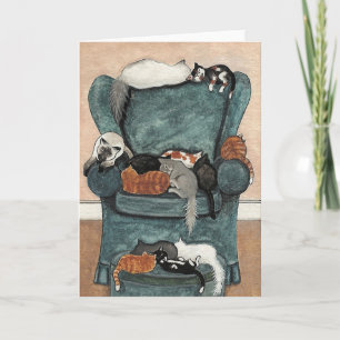 Chats Favorite chaise carte par BiHrle