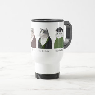 CHATS HOMMES Mug de voyage + Texte
