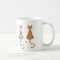 Chats Love Tails Mug