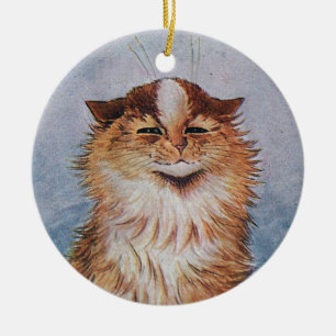 Chats malicieux à 2 faces ・ Louis Wain ・ Ornement