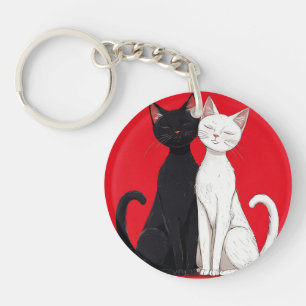 Chats noirs et blancs