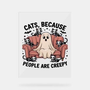 Chats Parce Que Les Gens Sont Déplaisants Fantôme 