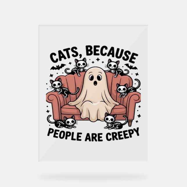 Chats Parce Que Les Gens Sont Déplaisants Fantôme  (Recto)