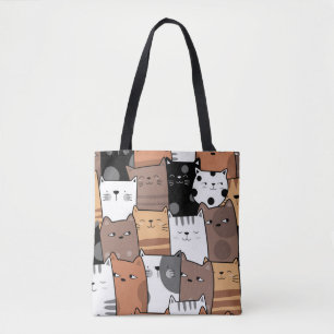 Chats partout au Sac fourre-tout