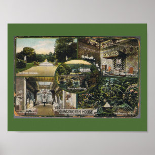 Chatsworth Haus Poster
