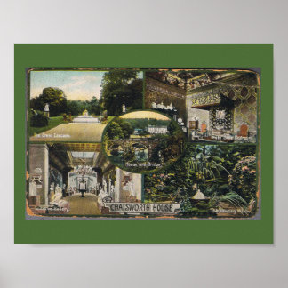 Chatsworth House Poster