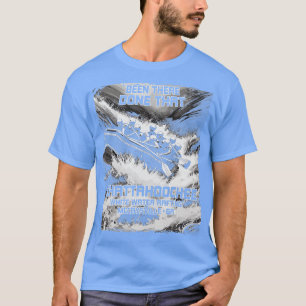 Chattahochee White Water Rafting River Rapids Geo T-Shirt