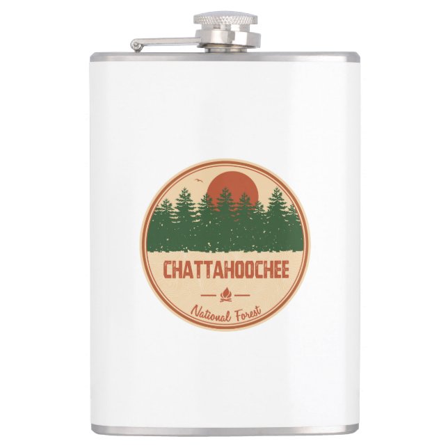 Chattahoochee-Nationalwald Flachmann (Vorderseite)