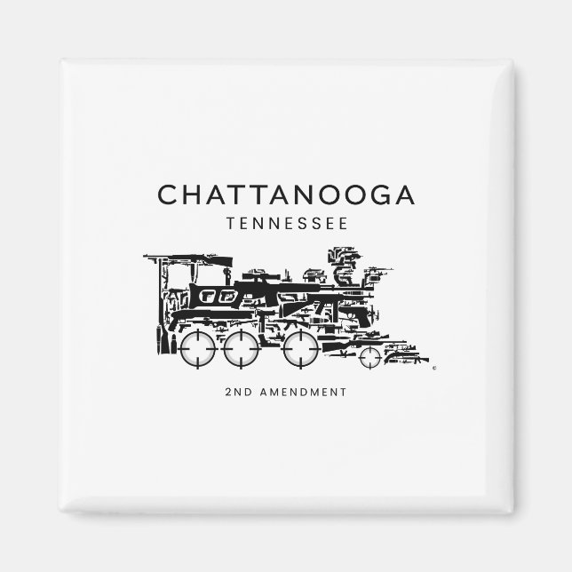 Chattanooga Choo 2. Änderung Magnet (Vorne)