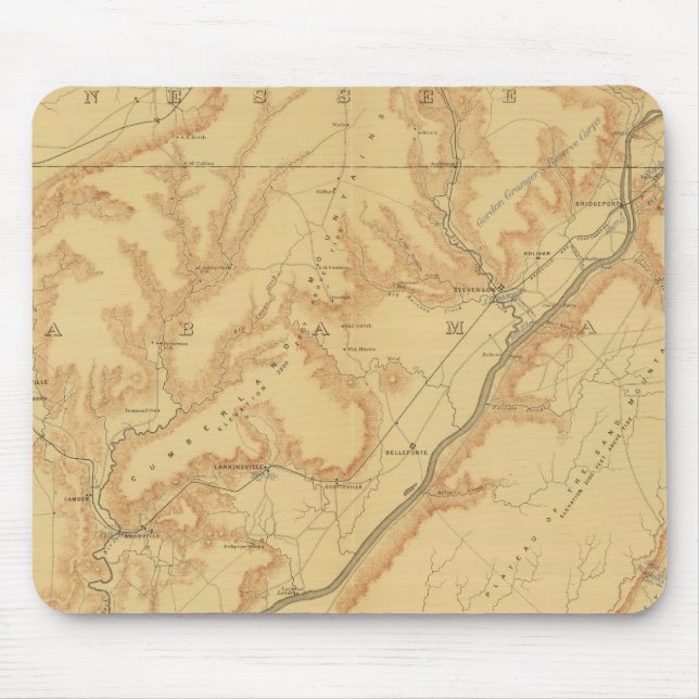 Chattanooga-Kampagne 3 Mousepad (Vorne)
