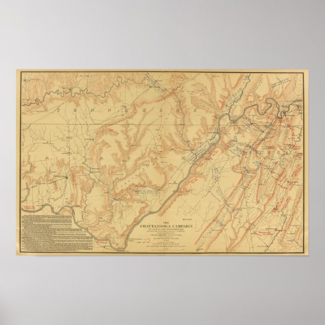 Chattanooga-Kampagne Poster (Vorne)