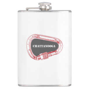 Chattanooga Klettersteig Carabiner Flachmann