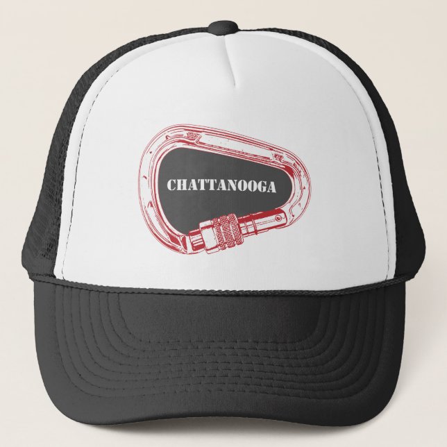 Chattanooga Klettersteig Carabiner Truckerkappe (Vorderseite)