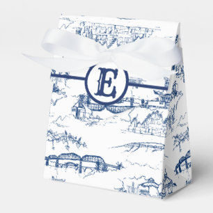 Chattanooga-Monogramm-Blau Geschenkschachtel