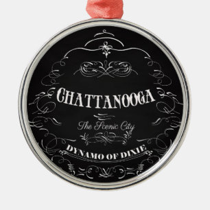 Chattanooga-Stadt-Tennessee-Kunst - die Ornament Aus Metall