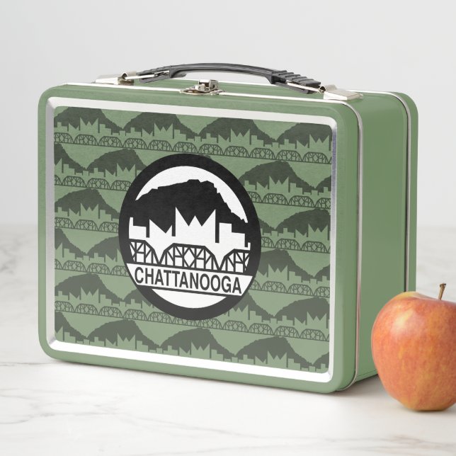 Chattanooga Tennessee Metal Lunchbox (Beispiel)