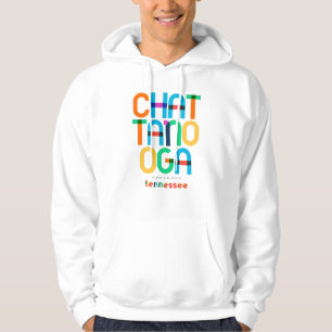 Chattanooga Tennessee Mitte Jahrhundert, Pop Art, Hoodie