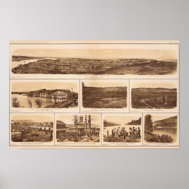 Chattanooga Tennessee River Poster (Vorne)