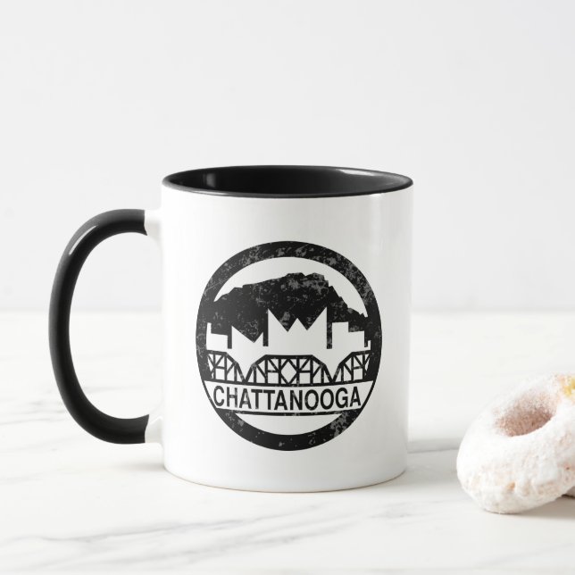 Chattanooga Tennessee Tasse (Mit Donut)