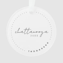Chattanooga, Tennessee Travel Vereinte Staaten Ein Ornament