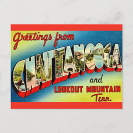 Chattanooga Tennessee Vintage Postkarte