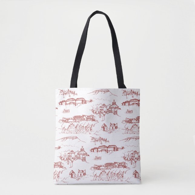 Chattanooga Toile Red Tasche (Vorderseite)