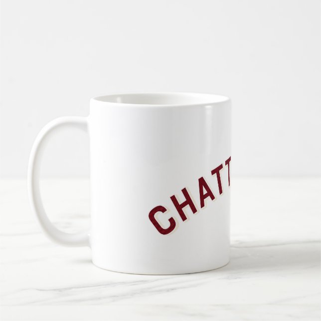 Chattanooga, Vintager Tennessee Kaffeetasse (Links)