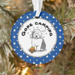 Chatte chien randonneur Camper Vieux anglais Sheep