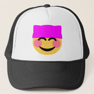 chatte rose casquette émoji