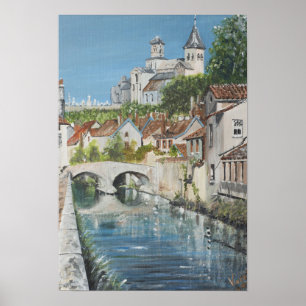 Chattillons sur die Seine Frankreich. 2007 Poster