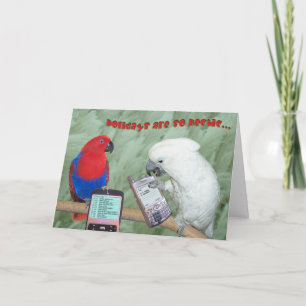 Chatting Feiertagskarte