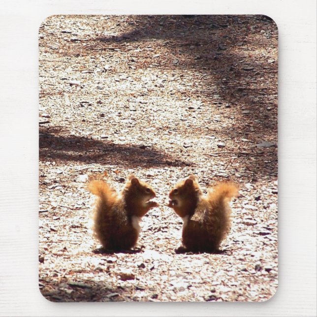 Chatting im Park Mousepad (Vorne)